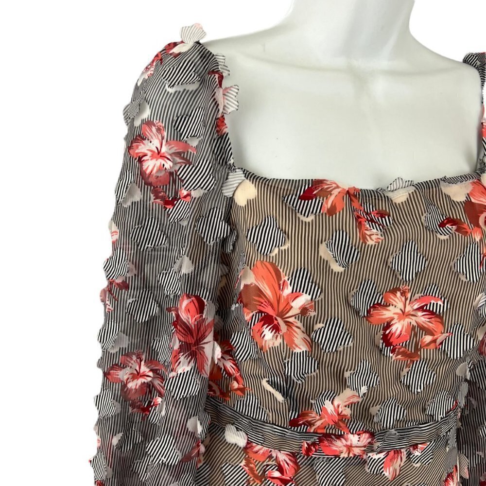 Anthropologie Foxiedox Vita 3D Floral Dress S NWT‎ - Picture 6 of 8